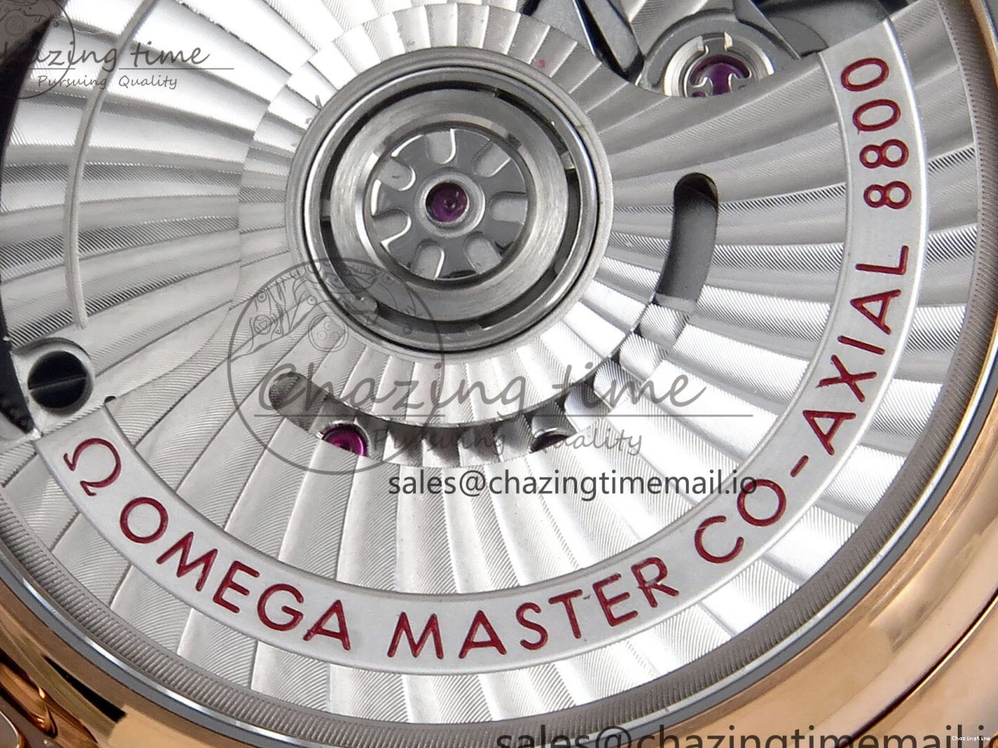 0102 De Ville Prestige Ladies RG VSF 1:1 Best Edition Brown Diamonds Dial on RG Bracelet A Sophisticated 7681